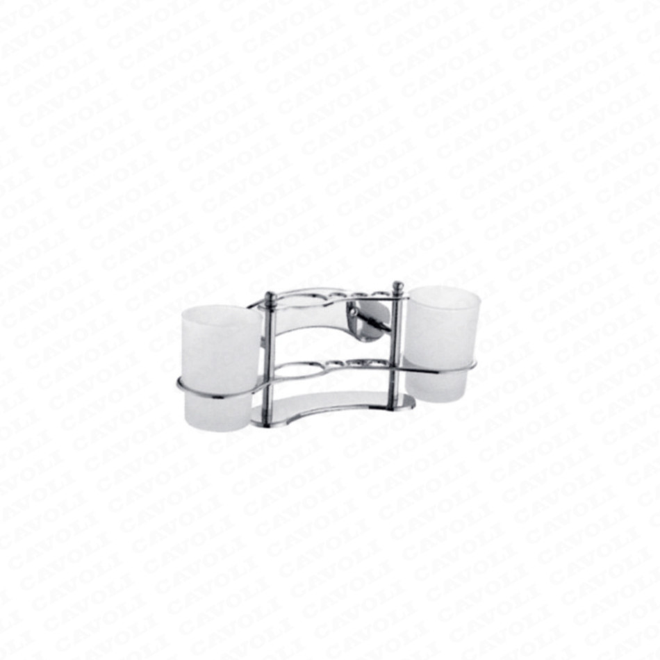 Wholesale Price Zinc Stainless Steel Bronze Bathroom Accessories - T003-Modern Bathroom Accessories Tumbler Holder for Bathroom brush tumbler holder – Cavoli