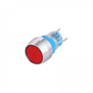 New product Dot led 16mm latching button on off...