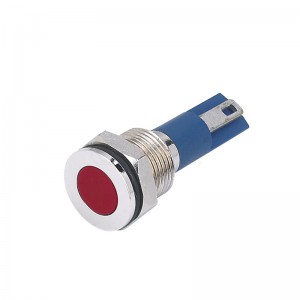 220 Volt Waterproof Indicator Lamp 14mm Stainless Steel Ip67