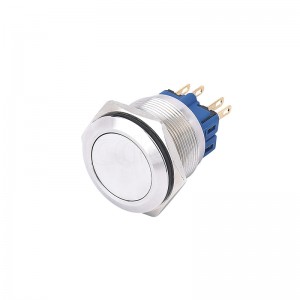 UL Certificate Momentary Push Button 220v 28mm flat head momentary Switch