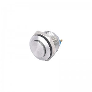 anti vandal momentary switches 16mm high head stainless steel normally open pin terminal