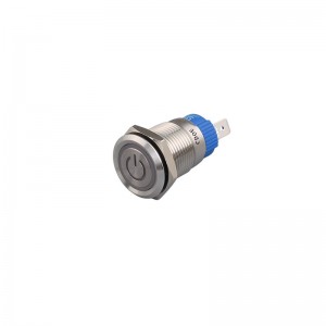 CDOE 16mm illuminated pushbutton latching one normally open ss switches 10a ip67