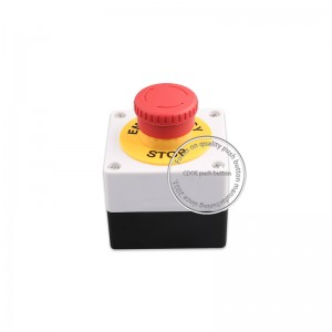 China facturing E stop switch emergency button cover warning ring accessories product