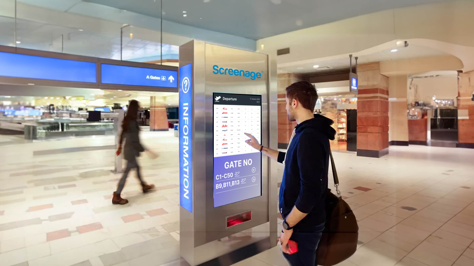 Transforming Airport Navigation: The Rise of Interactive Wayfinding Kiosks