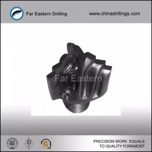 API 5 5/8 inches PDC Drag Bit 3 Blades for hard formation