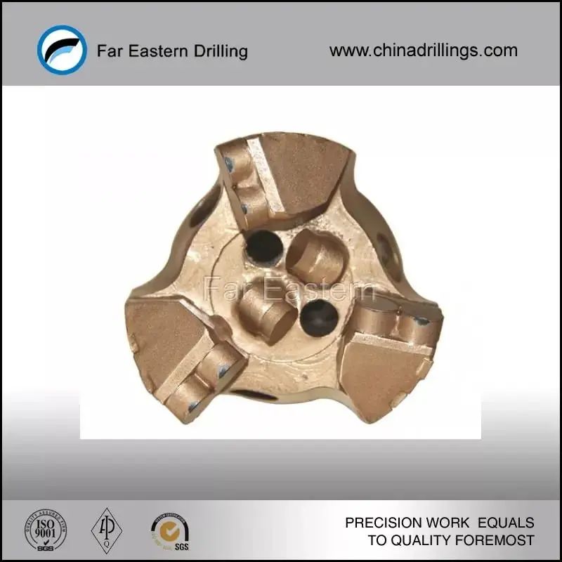 2022 wholesale price Oil Well Bit Supplier - AP 98mm step drag bit 3 Blades for geothermal drilling – FAR EASTERN