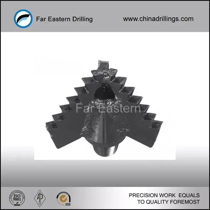 Chinese Professional Polycrystalline Diamond Compact - 9 7/8″ tungsten carbide PDC Drag Scraper Bit 3 Blades – FAR EASTERN