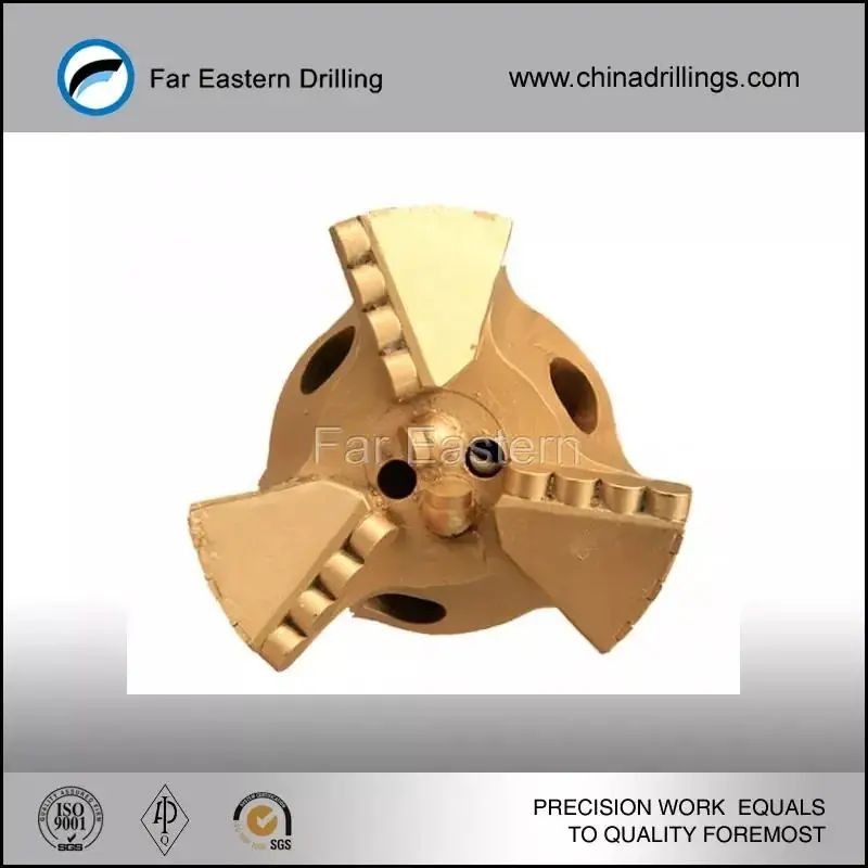 Wholesale Price Kingdream Bits - 6 1/2 inches PDC step drag bit 3 Blades for hard welll drilling – FAR EASTERN