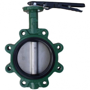 BUV-1107 WAFER LUG FLANGED BUTTERFLY VALVE WITH PINS