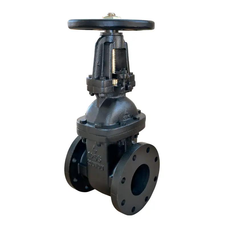 OUTSIDE SCREW AND YOKE 125LB IRON GATE VALVE WITH STAINLESS STEEL SEAT RING