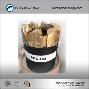 Wholesale PDC core bit for hard rock coal mining in stock