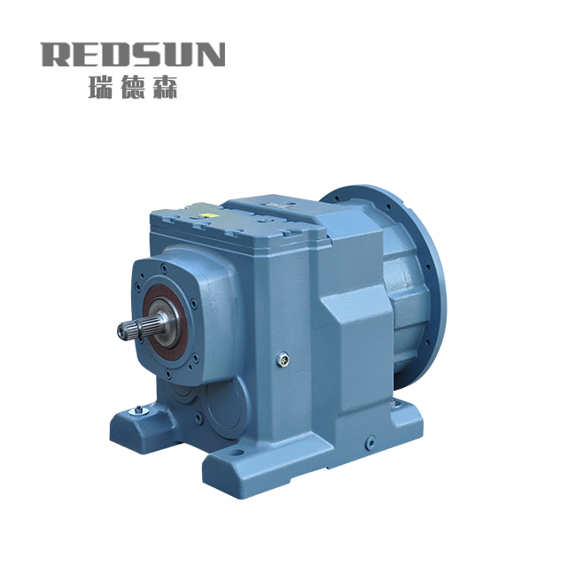 REDSUN R37 Series  helical speed reducers gearbox with 0.18~3KW AC motor