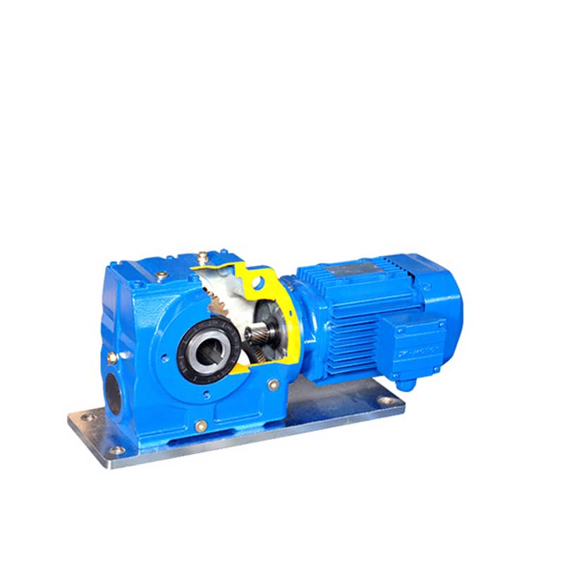 China High Quality Hollow Shaft Helical Gearbox Supplier –  S Series Helical Worm Gear Motor –  Red Sun
