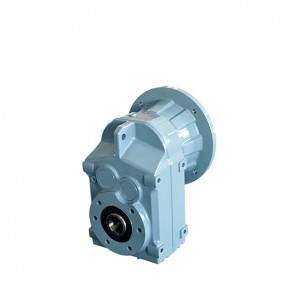 F series parallel shaft helical gear motor