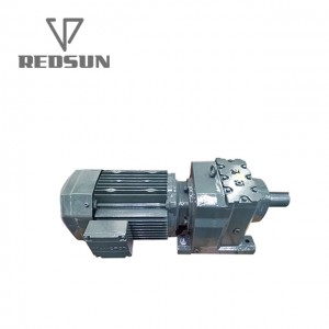 R Series Helical Bevel Gear Box/gearbox With Motor/use Of Helical Gear Box