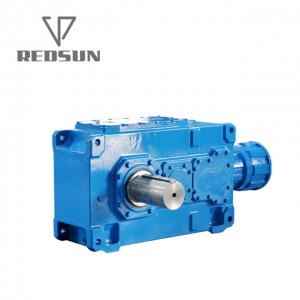 B series heavy duty helical gear reducer for wind turbine gearbox large torque speed reductor drive power transmission motorgear