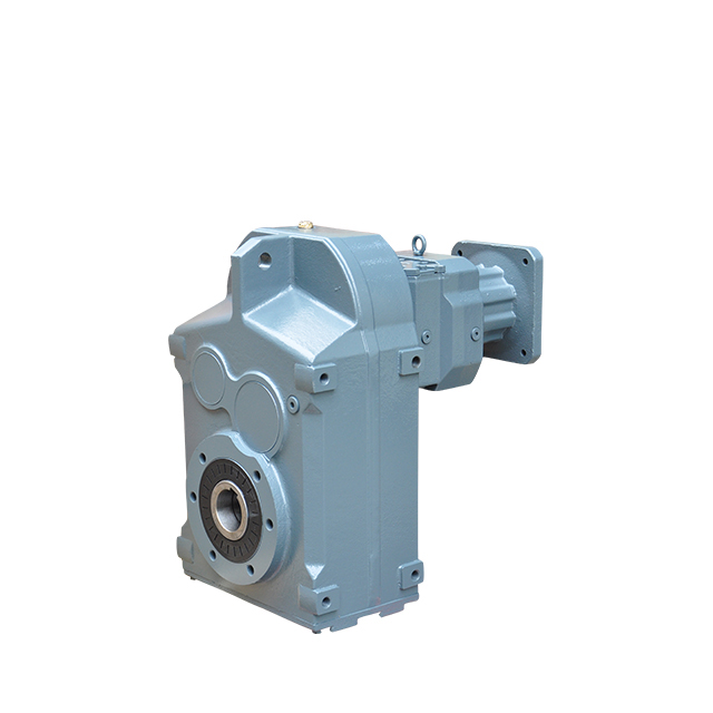 CE Certification Planetary Reduction Drive Products –  F series parallel shaft helical gear motor –  Red Sun