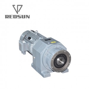 R helical speed gearbox helical gear reducer