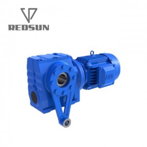 foot mounted gearbox helical worm gearmotors hollow shaft speed reducer worm gear reducers