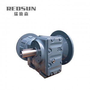 China OEM Electric Reducer K Series Helical Bevel Gearbox Motor Bevel Gear Unit with 4 Pole AC Motor