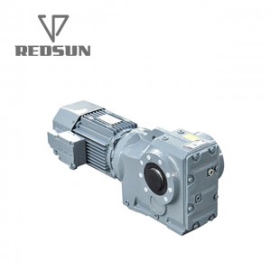 Professional Manufacturer of K Series Transmission Helical bevel Gearbox for lifting in China