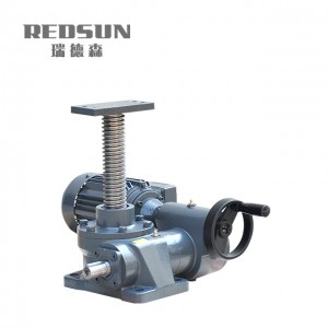 Canton Fair SWL series Worm Gear Motorized hand Operated Screw Jack worm reducer