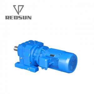 Factory hot sales R Series Helical Gear Box planetary gear motor Speed Gear Box Transmission Gearbox speed reducers