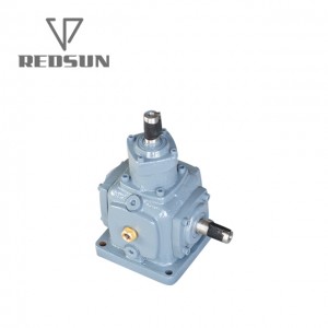 High quality T Series Screw Spiral Bevel Gearbox gear reducer