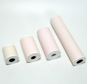 3 Channel 80mm Ecg Thermal Paper Rolls