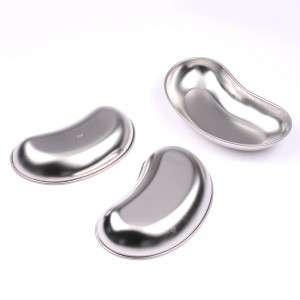 Medical disposable stainless steel dental kidney dish