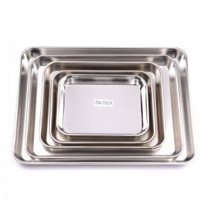 Medical disposable stainless steel multifunctional tray