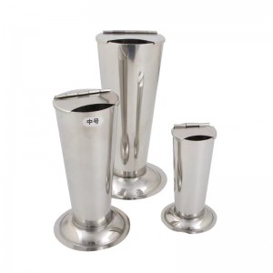 201and 304 stainless steel forceps and thermometer jar with lid