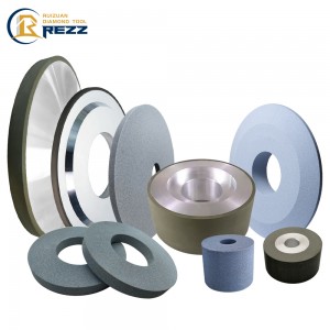 Resin Bond Diamond Cbn Grinding Wheel Thread External Profile Cylindrical Grinding Wheel