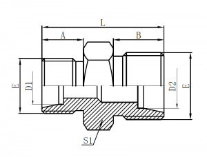 Well-designed Flexibility Hydraulic Hose - 1C-Metric Male 24° Reducers – Sinopulse