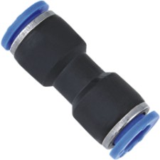 PUC UNION STRAIGHT -NOE TOUCH TUBE FITTINGS
