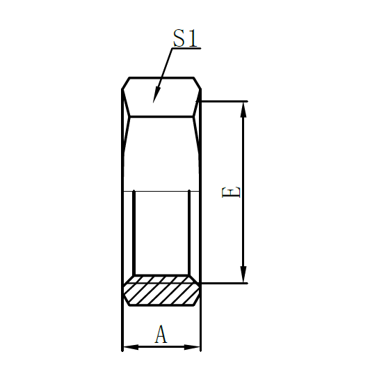 factory low price High Pressure Fire Hose - 8C-Metric Lock Nut – Sinopulse