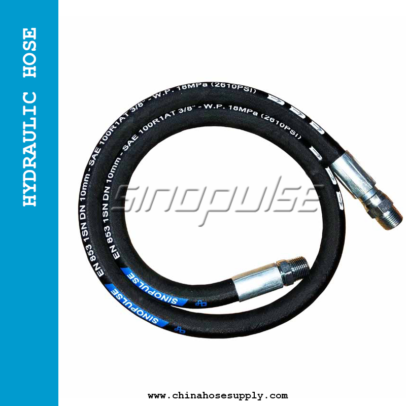 High Pressure Hydraulic Hose SAE100 R1AT/ DIN EN853 1SN Featured Image