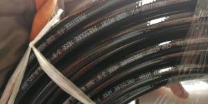 Ordinary Discount 4 Or 6 Wire Spiraling Rubber Hydraulic Hose R13 - Hydraulic Hose SAE100 R8 (Non-Conductive) – Sinopulse