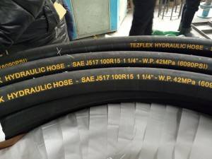 Big discounting 6 Wire Spiraled Hydraulic Hose R15 - Hydraulic Hose SAE100 R15 – Sinopulse