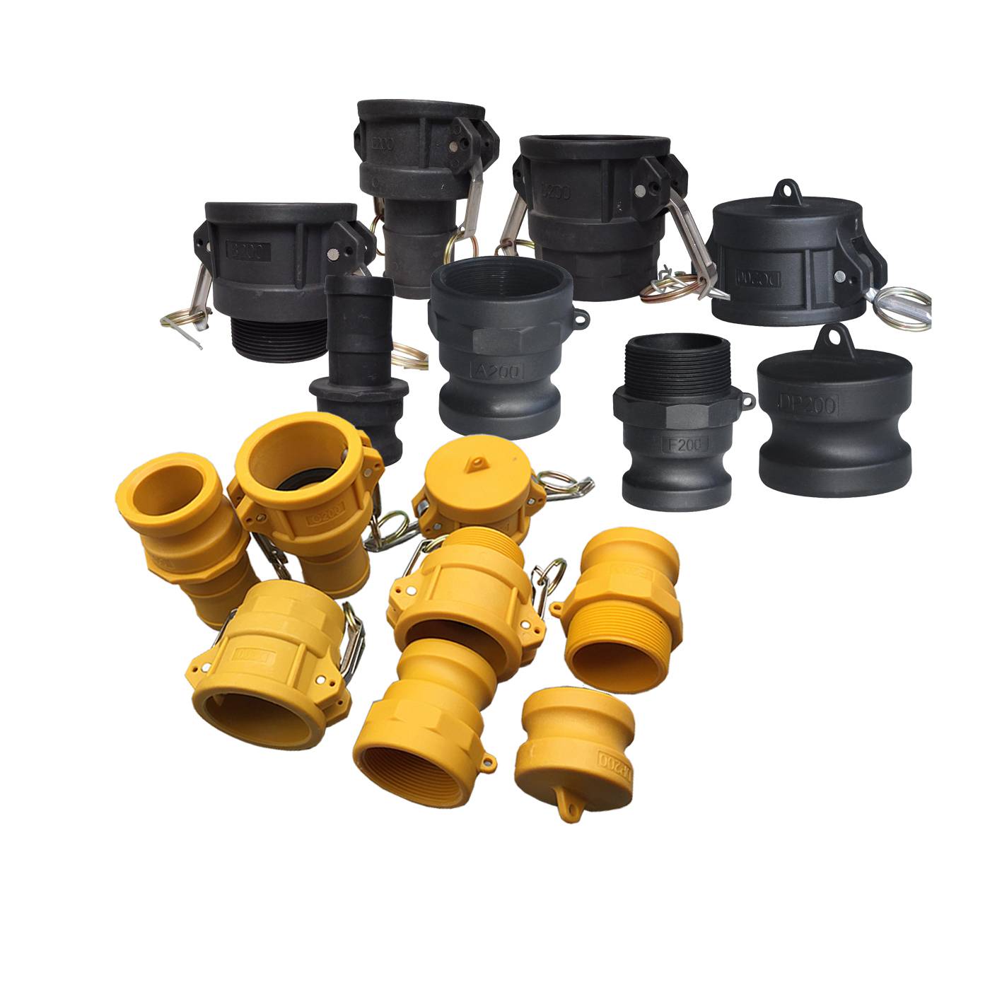 factory customized Pressure Hoses For Power Washers - POLYPROPYLENE CAMLOCK COUPLINGS – Sinopulse
