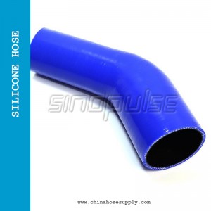High Pressure Silicone 45 degrees Elbow Reducer SAE J20