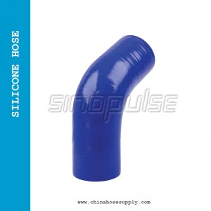 High Pressure Flexible Silicone 67 degrees Elbow Hose SAE J20