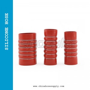 High Temperature Resistant Silicone Hump Hose With Rings SAE J20