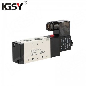 China Famous Magnetic Valve Manufacturers –  4V Single & Double Solenoid Valve (5/2 Way) for Pneumatic Actuator – KGSY