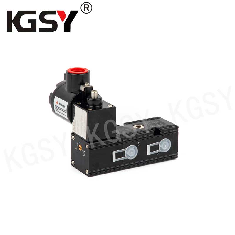 China Famous Sanitary Ball Valve Factories –  KG800 Single & Double Explosion Proof Solenoid Valve – KGSY detail pictures