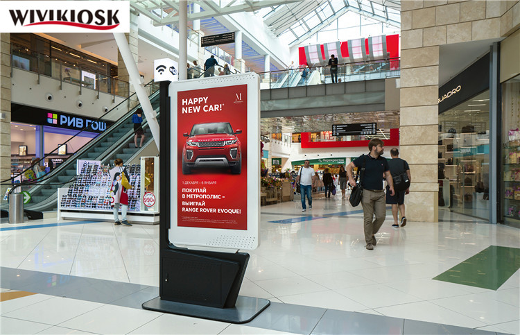How to place the all-in-one touch screen digital signage to be more attractive?
