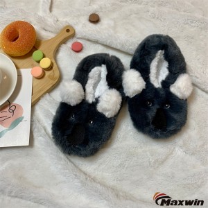 Best quality Woolen Stockings For Winter - Kid’s Winter Lovely Koala Faux Fur Non-skid Faux Fur Slippers with Warm Sherpa Liningk  – Maxwin