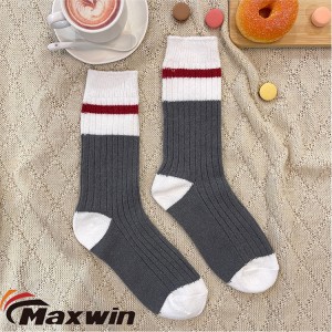 Ladies Microfiber Boot Sock Fashion Soft Cozy Socks
