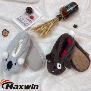 Manufacturer of Socks For Snow - Kids Winter 3D Animal Embroidery Cozy Slipper Socks with Koala and Puppy Pattern  – Maxwin