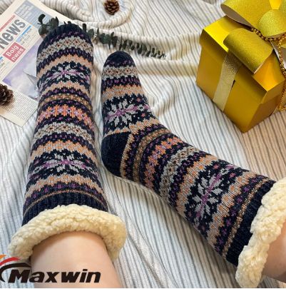 Warm socks are a great idea to keep your feet cozy during cold weather!
